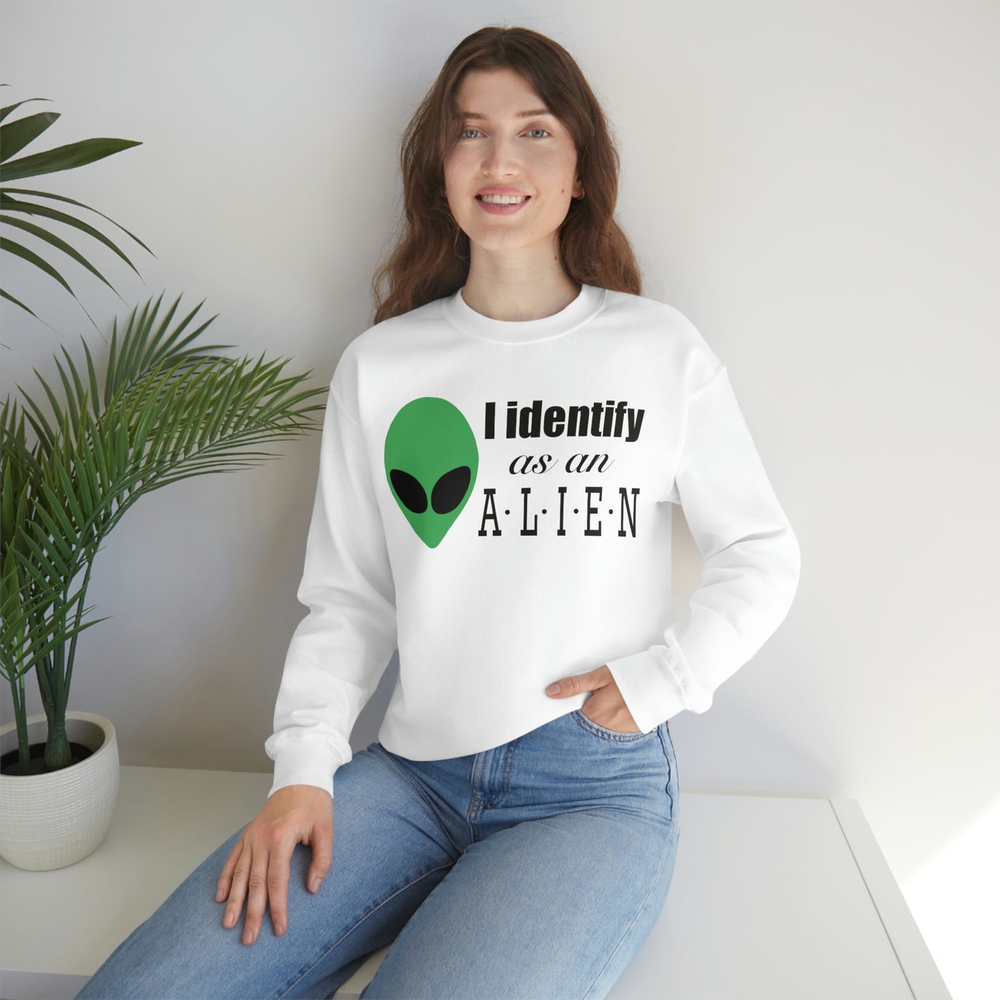 I Identify As An Alien Sweatshirt