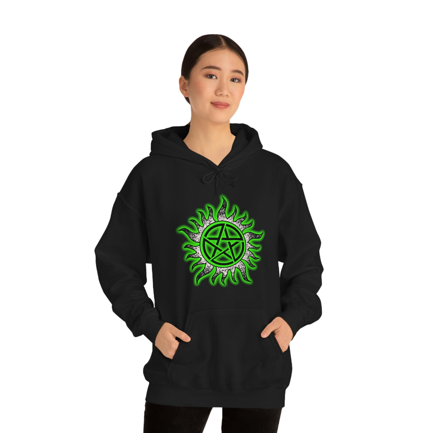 NEON Anti-Possession Hoodie - Green