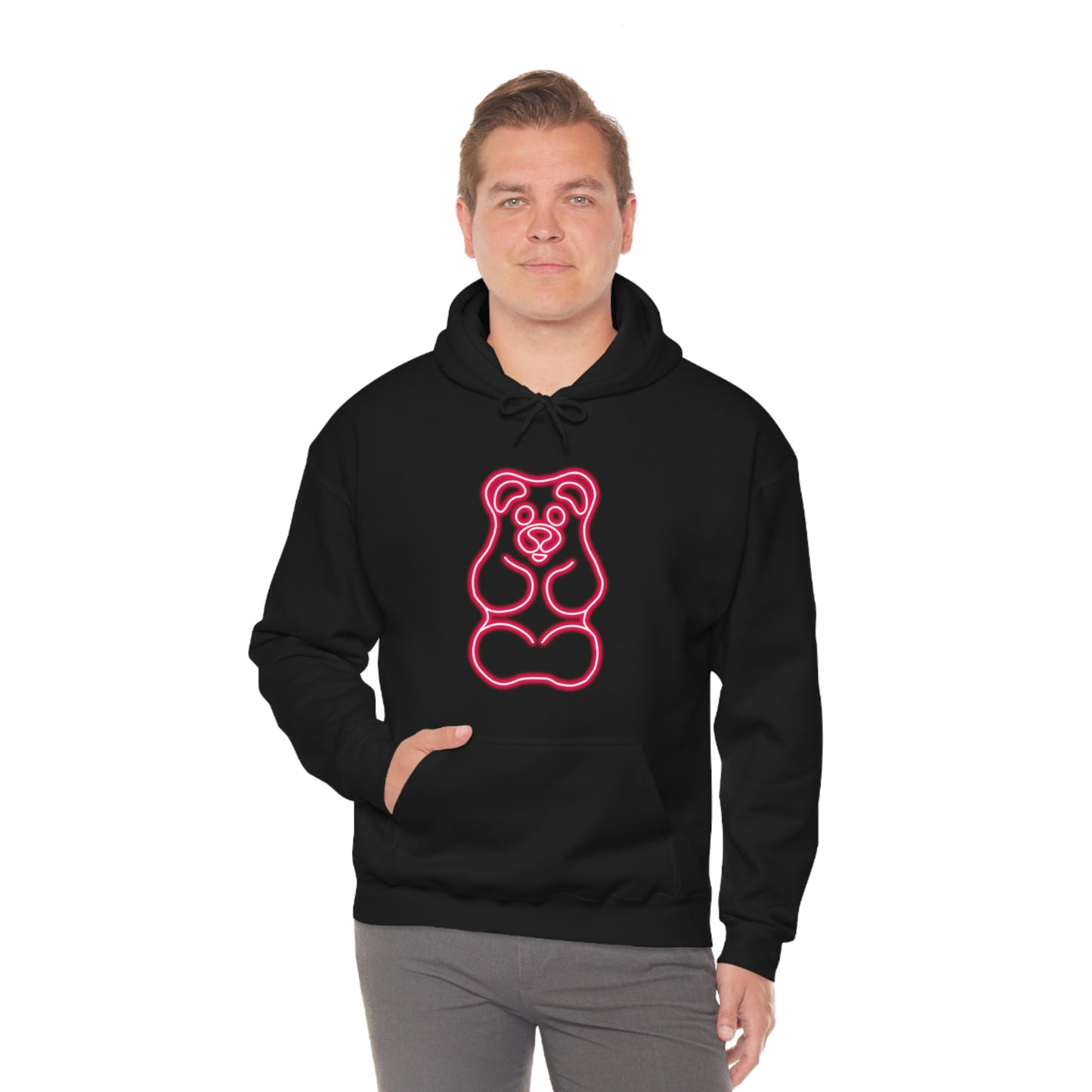 NEON Gummy Bear Hoodie - Red