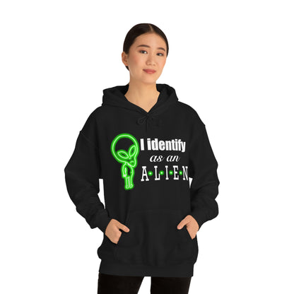 NEON I Identify As An Alien (FULL) Hoodie