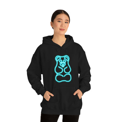 NEON Gummy Bear Hoodie - Blue