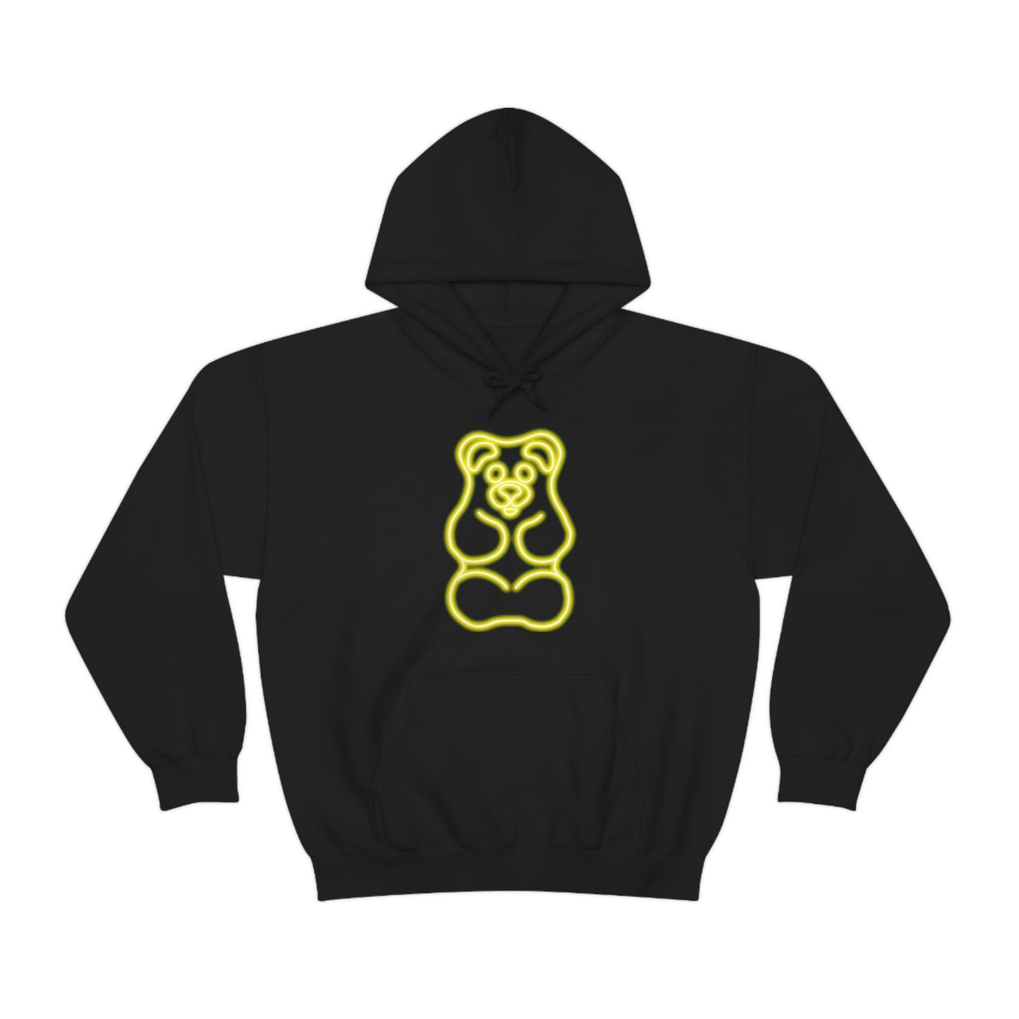 NEON Gummy Bear Hoodie - Yellow