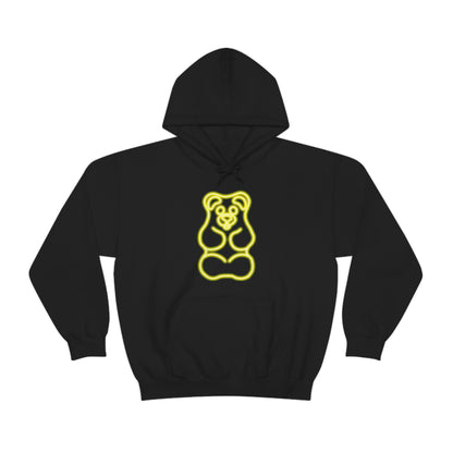 NEON Gummy Bear Hoodie - Yellow