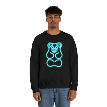 NEON Gummy Bear Sweatshirt - Blue