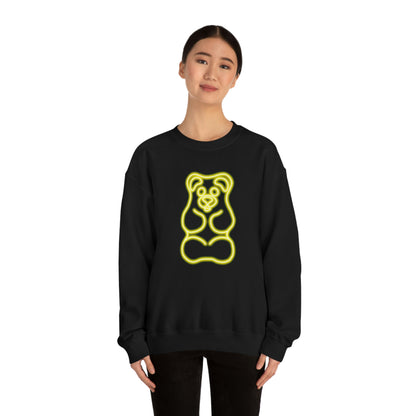 NEON Gummy Bear Sweatshirt - Yellow