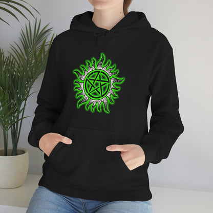 NEON Anti-Possession Hoodie - Green