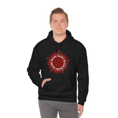 NEON Anti-Possession Hoodie - Red