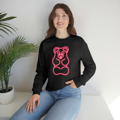 NEON Gummy Bear Sweatshirt - Red