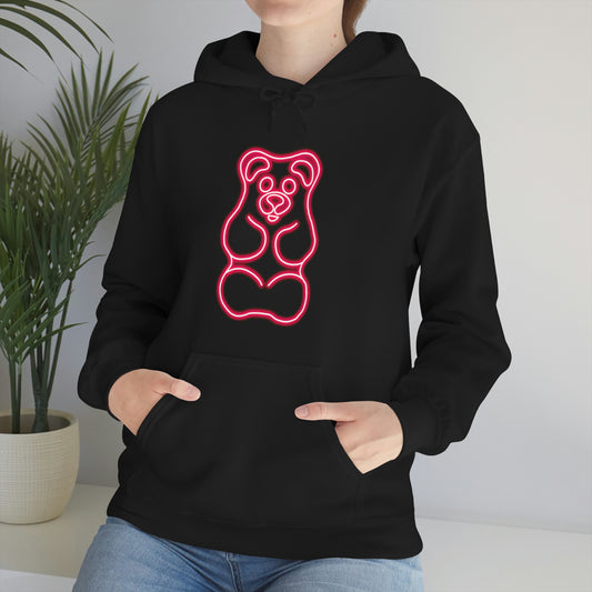 NEON Gummy Bear Hoodie - Red