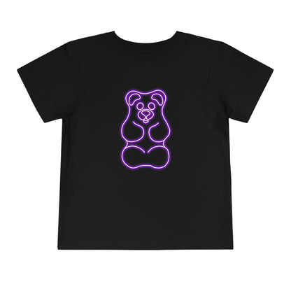 Toddler NEON Gummy Bear Tee - Purple