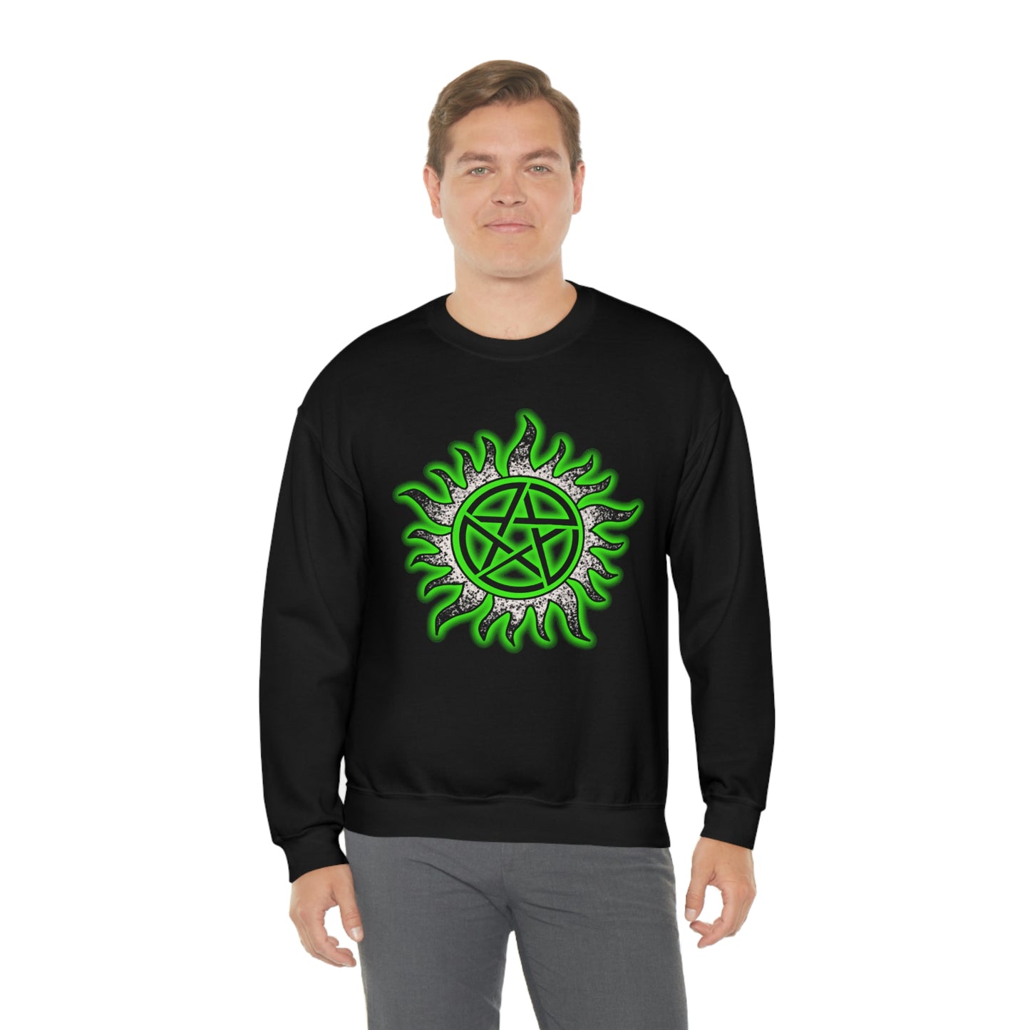 NEON Anti-Possession Sweatshirt - Green