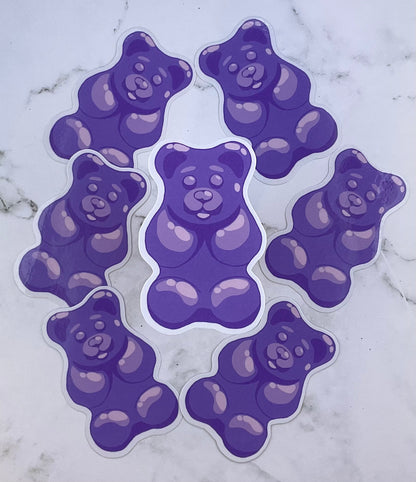 Gummy Bear Stickers