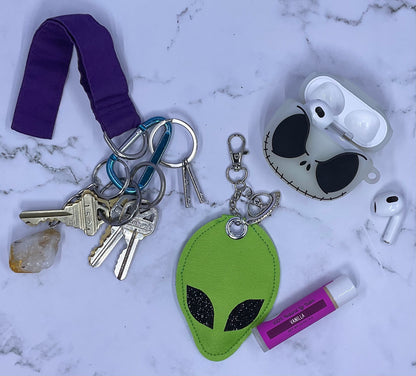 Alien Chapstick Keychain