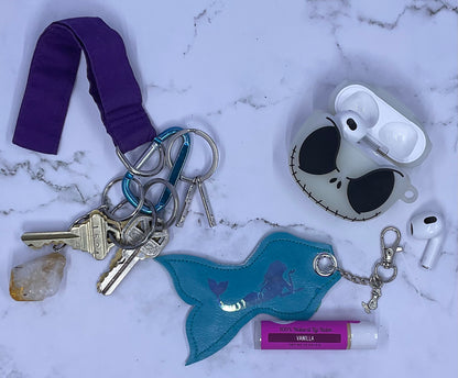 Mermaid Chapstick Keychain