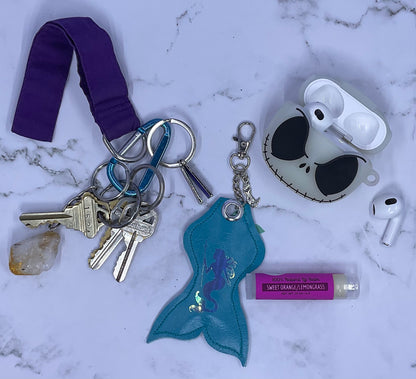 Mermaid Chapstick Keychain