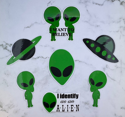 Alien Stickers