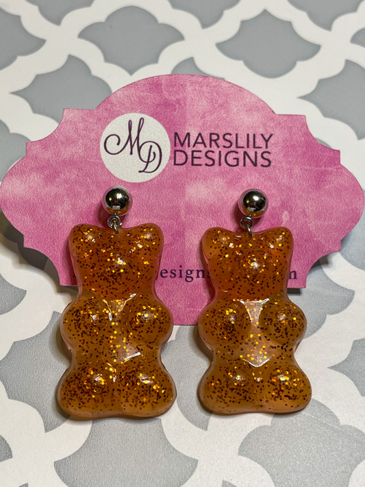 Gummy Bear Sparkle Earrings